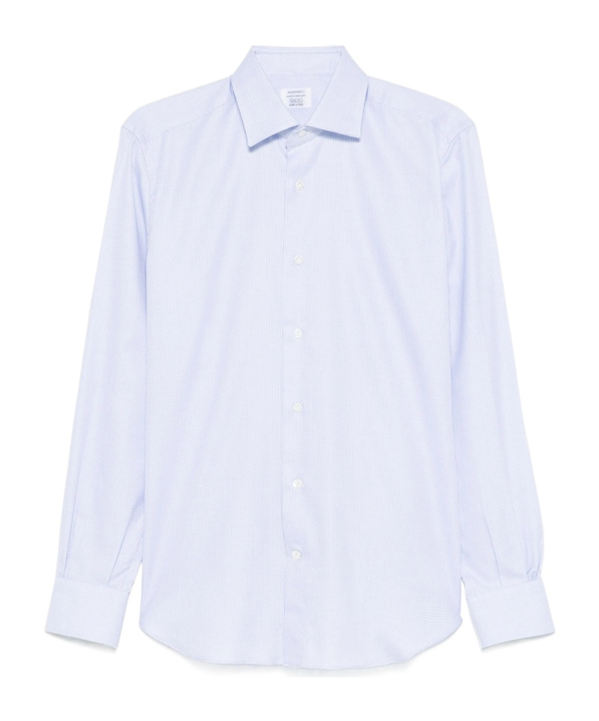 Mazzarelli Lapel Long Sleeve Shirt