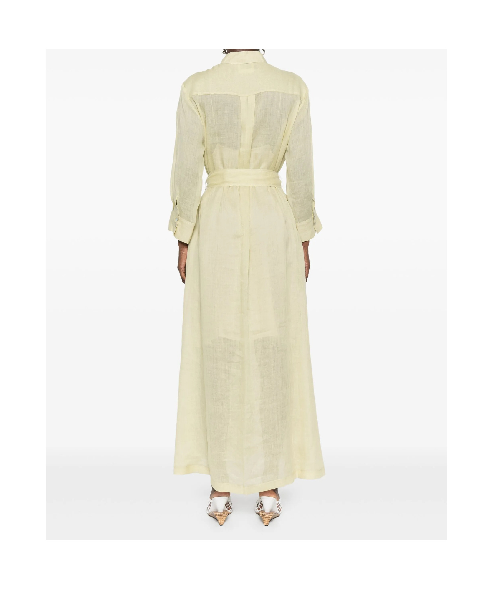 Shop Forte Forte Sheer Maxi Dress