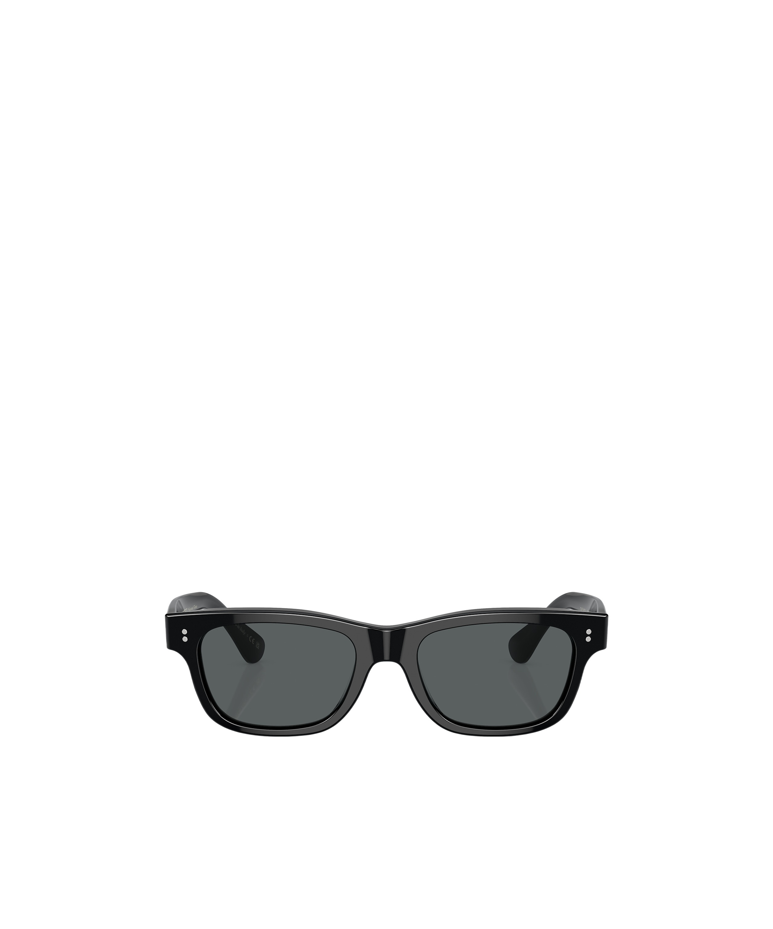 Oliver Peoples Rosson Sun 53mm Gradient Polarized Square Sunglasses In Black