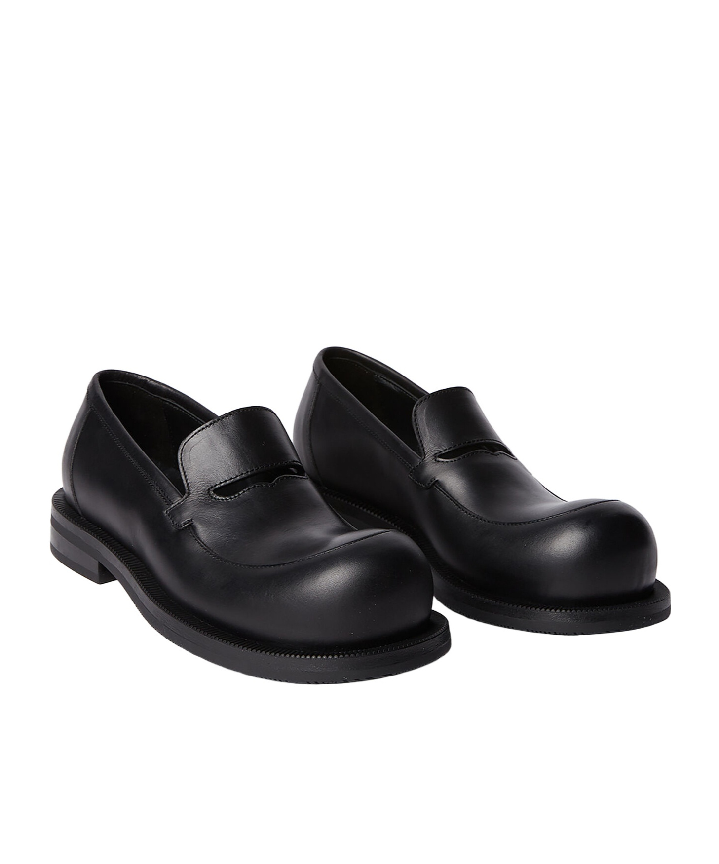 Martine Rose Men Bulb Loafers In Black