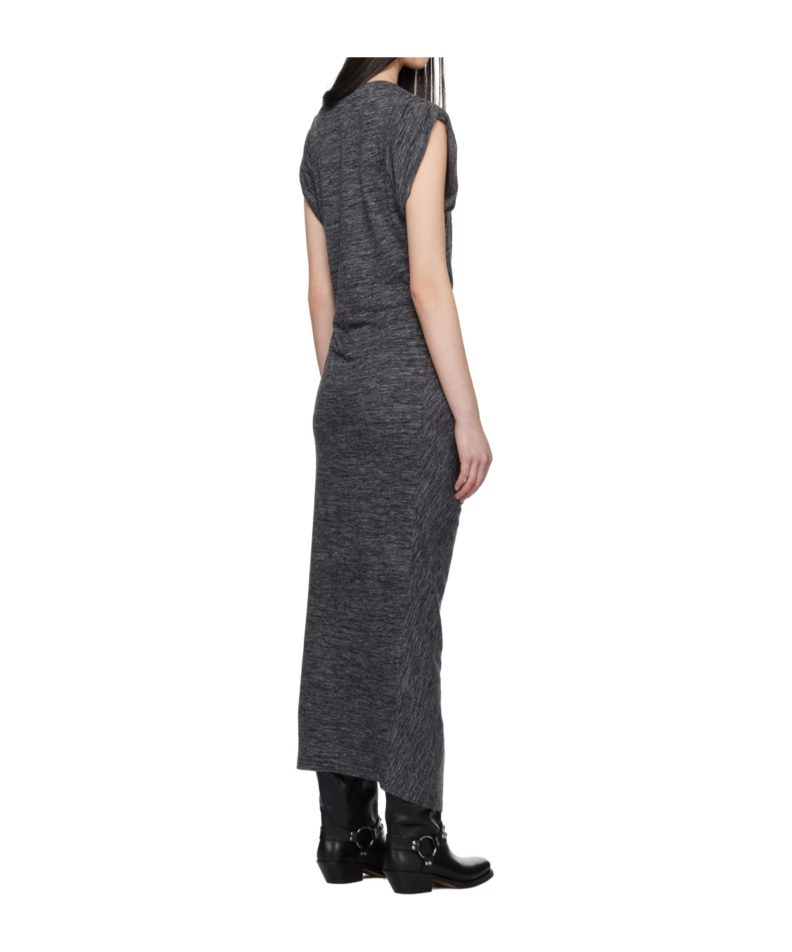 ISABEL MARANT ÉTOILE DRAPED MIDI DRESS