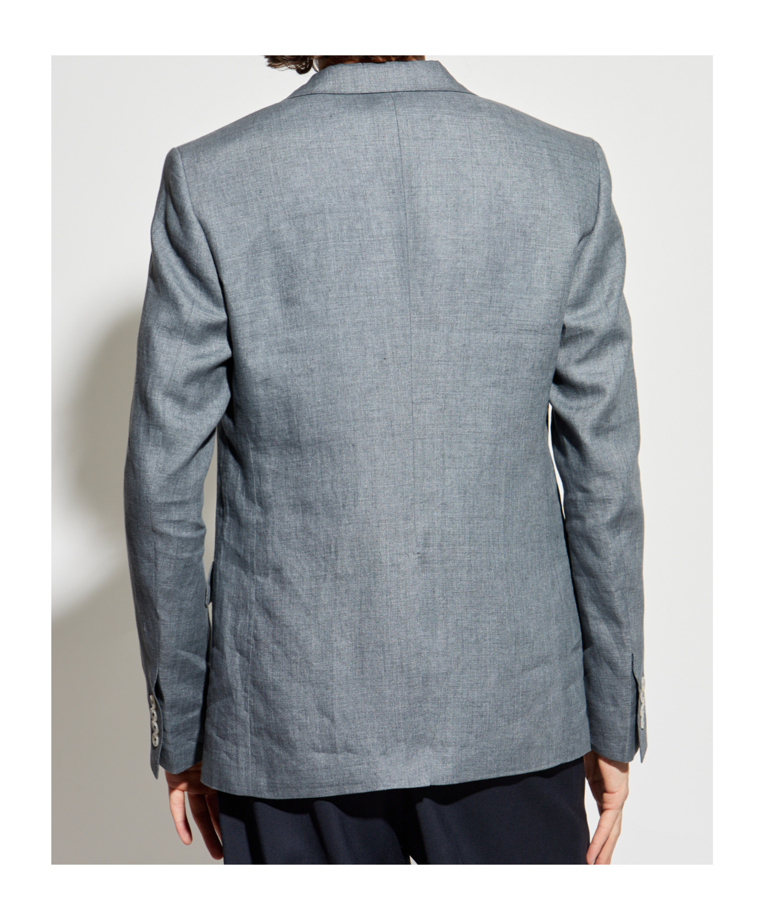 Dolce & Gabbana Single-breasted Blazer In Gray