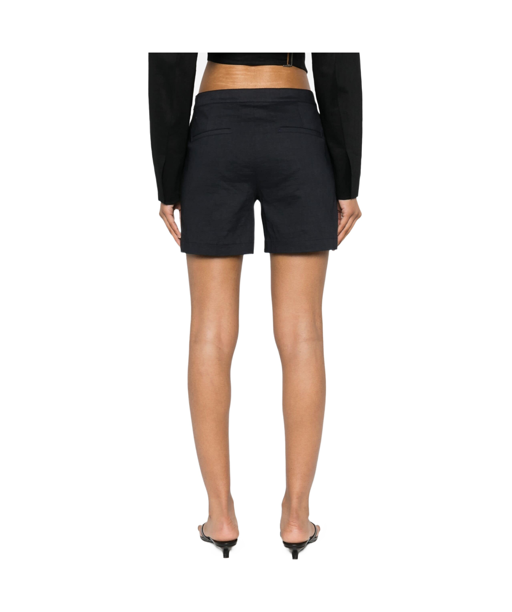 Theory Tailored Short Shorts In Black