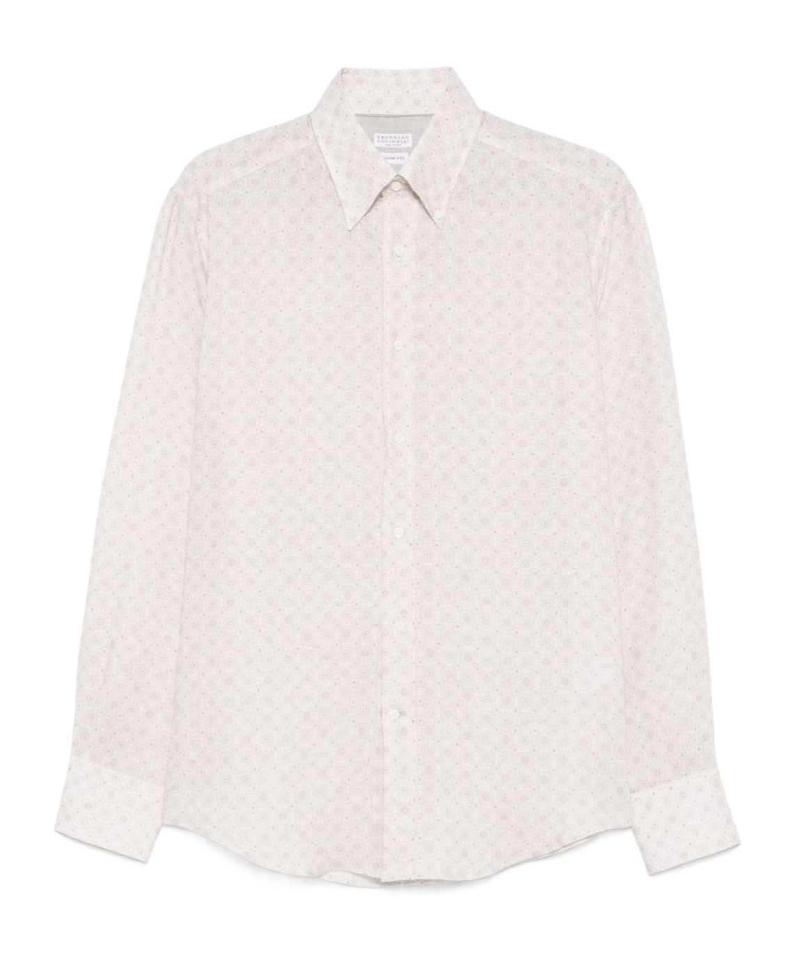 Brunello Cucinelli Long-sleeved Shirt In White