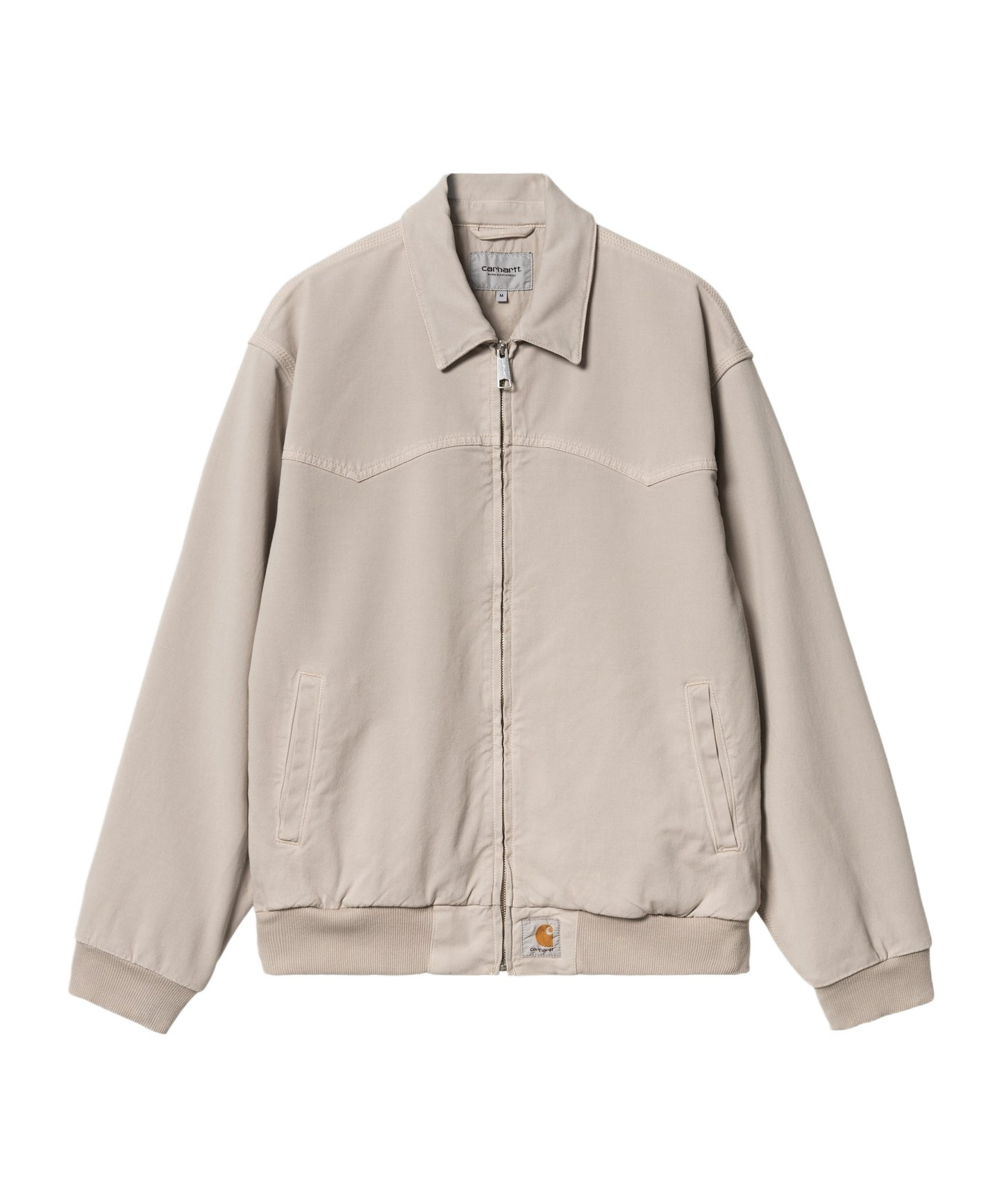 Carhartt Og Santa Fe Padded Twill Jacket In Neutrals