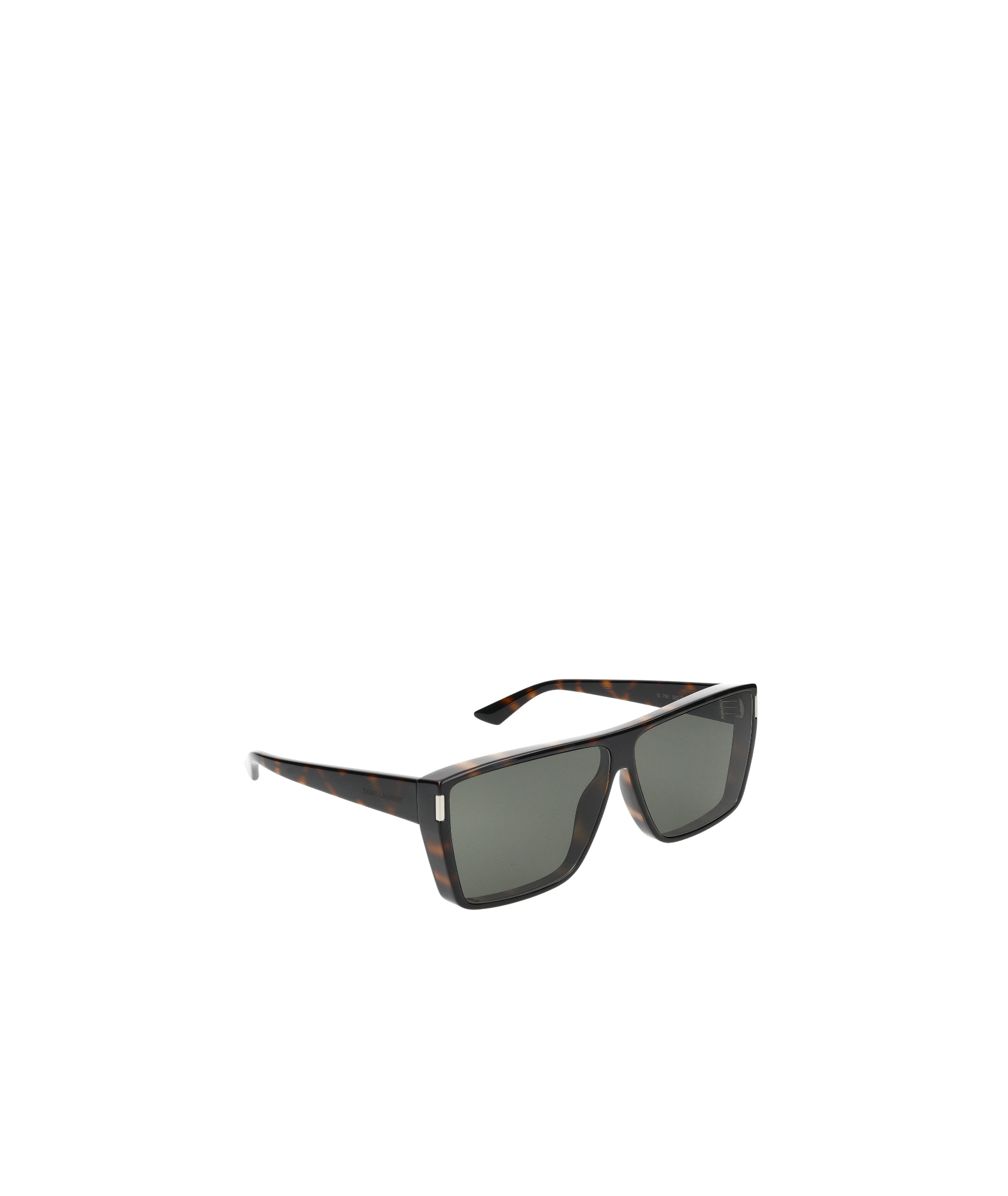 Saint Laurent Eyewear Square-frame Sunglasses In Gray
