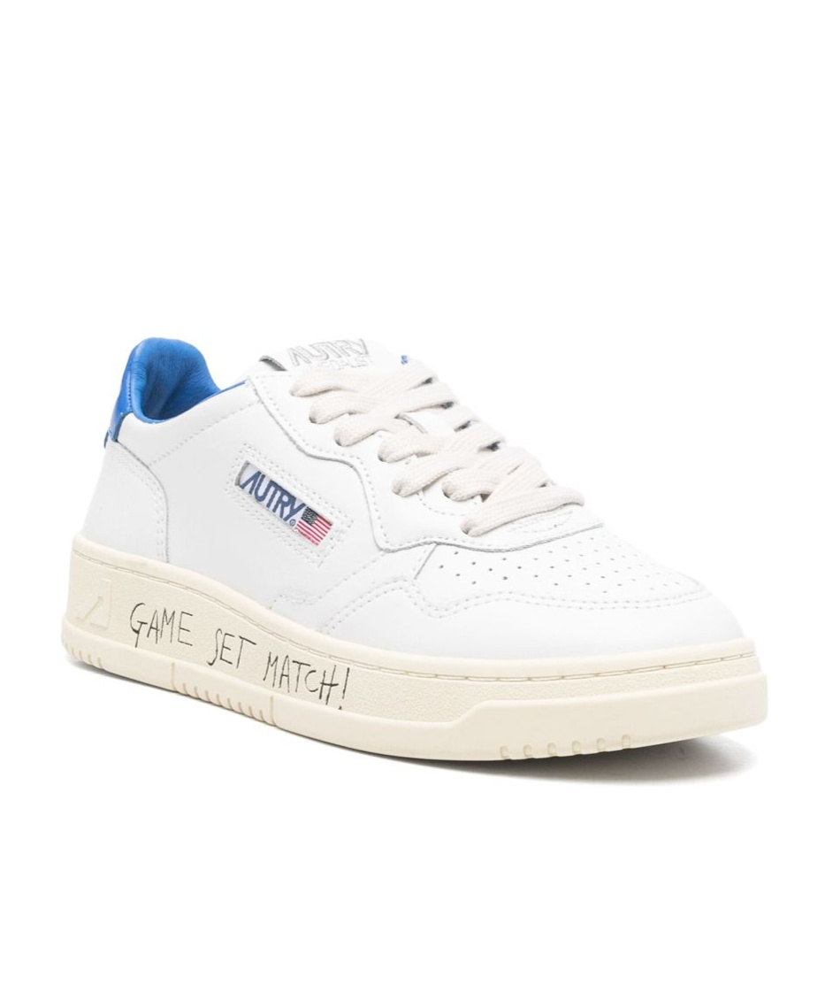 Shop Autry Laced Sneakers In White