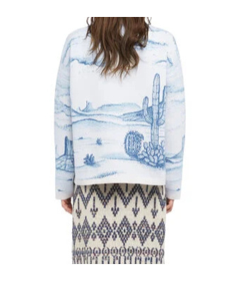 Alanui Silent Rider Wool Sweater