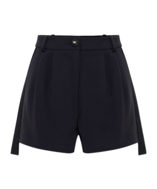 Elisabetta Franchi Belt-loop Shorts In Black