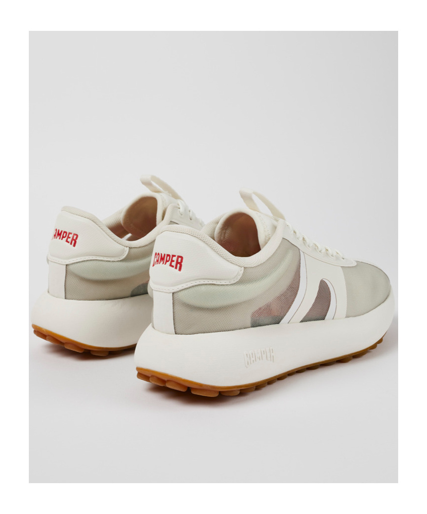 Camper Pelotas Athens Mesh Sneakers In White