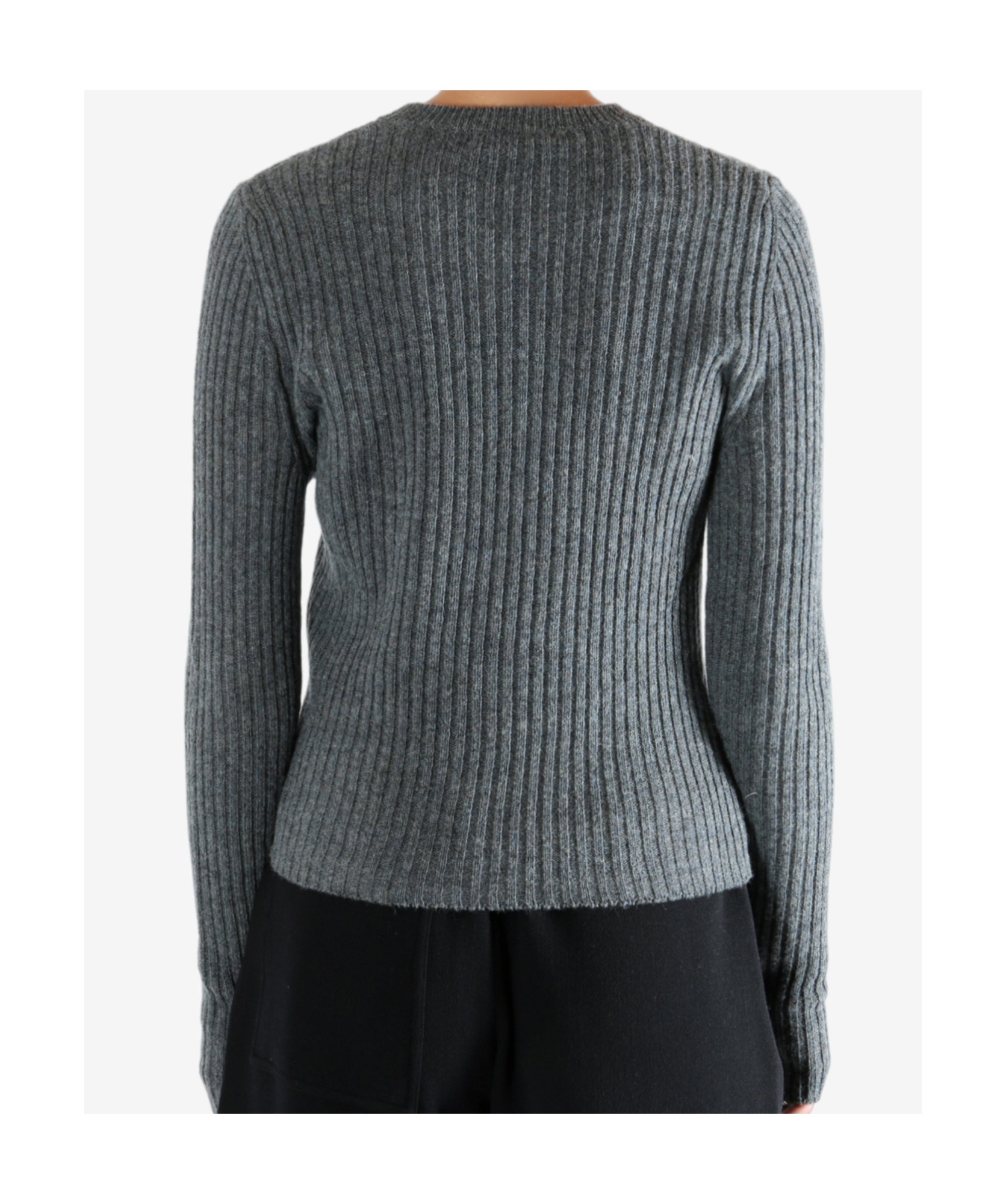 Cecilie Bahnsen Long-sleeved Sweater In Black