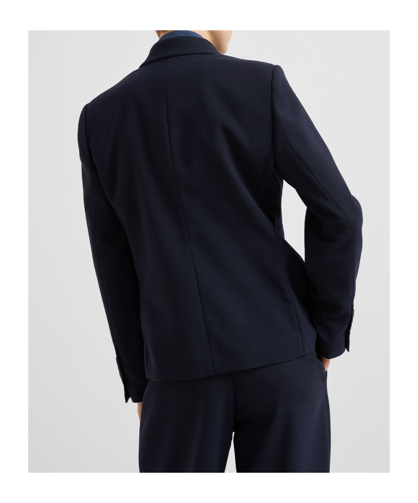 Brunello Cucinelli Peak-lapel Double-breasted Blazer In Night