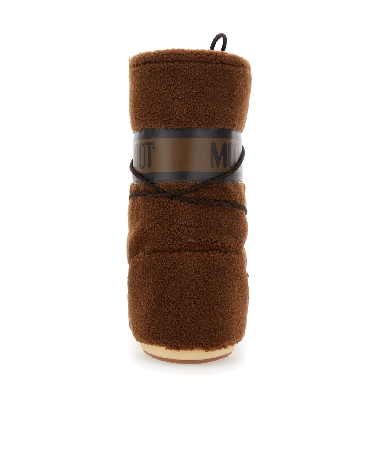Moon Boot Brown Faux Fur Boot In Brown