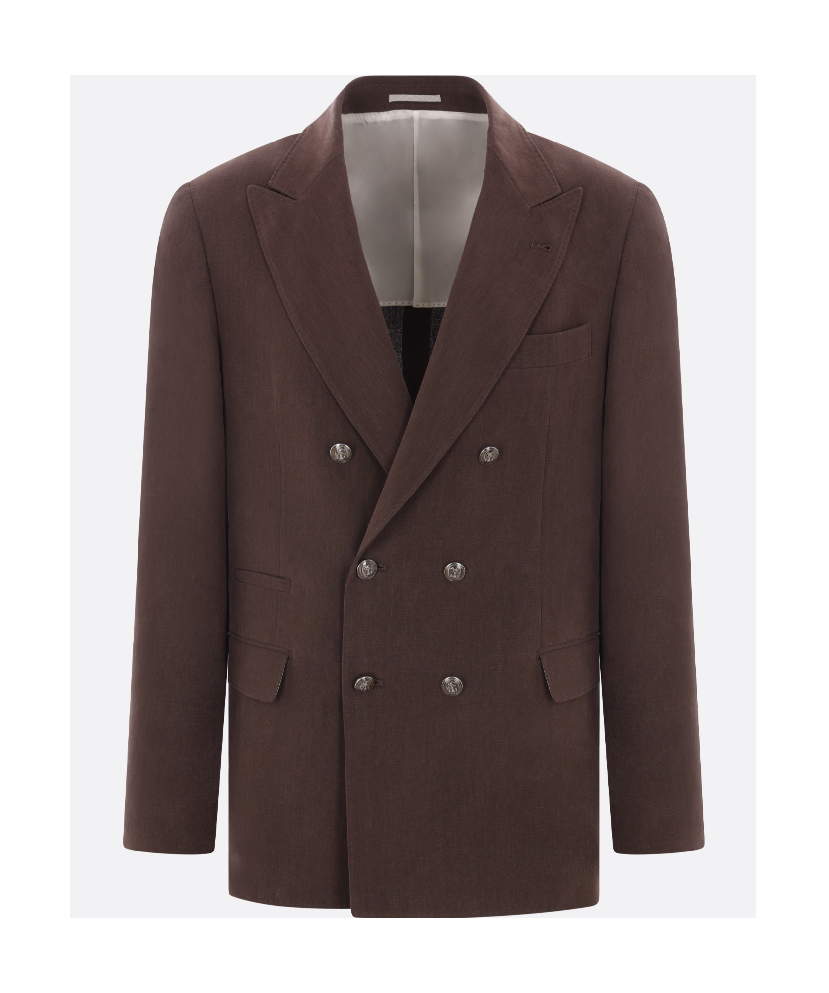 Brunello Cucinelli Long-sleeved Suit In Black