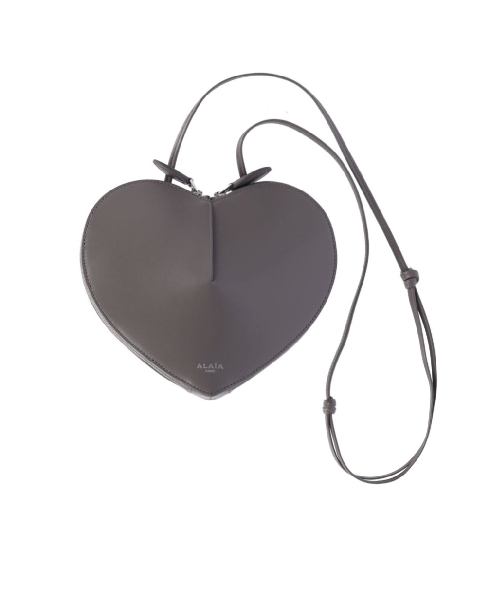 ALAÏA HEART-SHAPED SHOULDER BAG