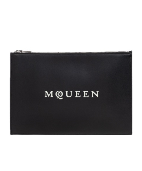 Alexander Mcqueen Men Pouch With Logo