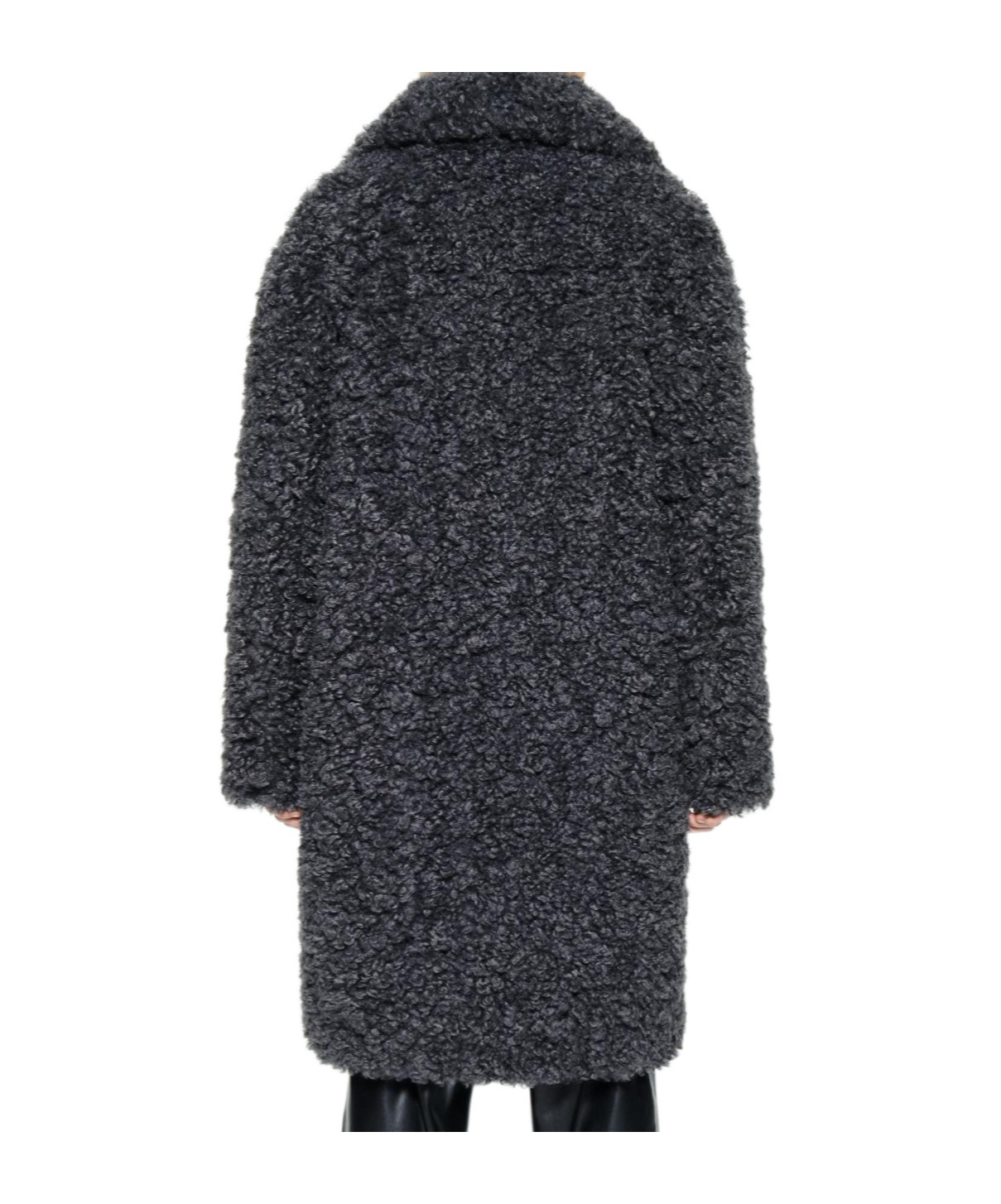 Stand Studio Nicole Fur Coat In Black