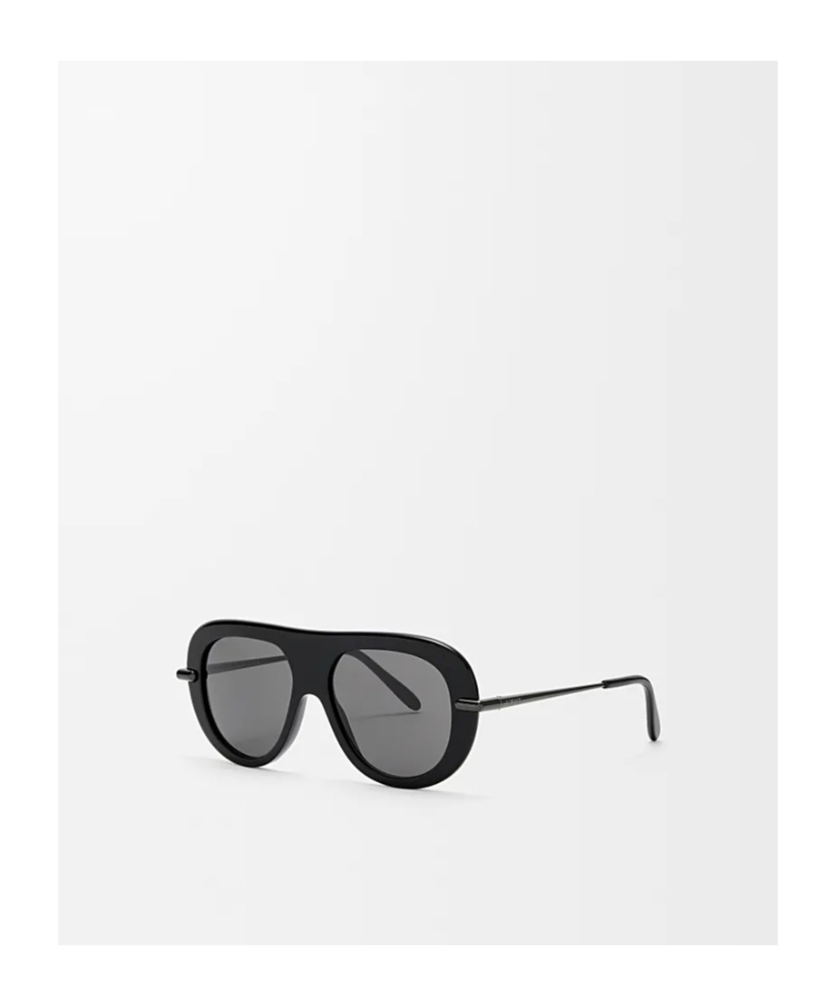 Loewe Pilot Slim Sunglasses In Black
