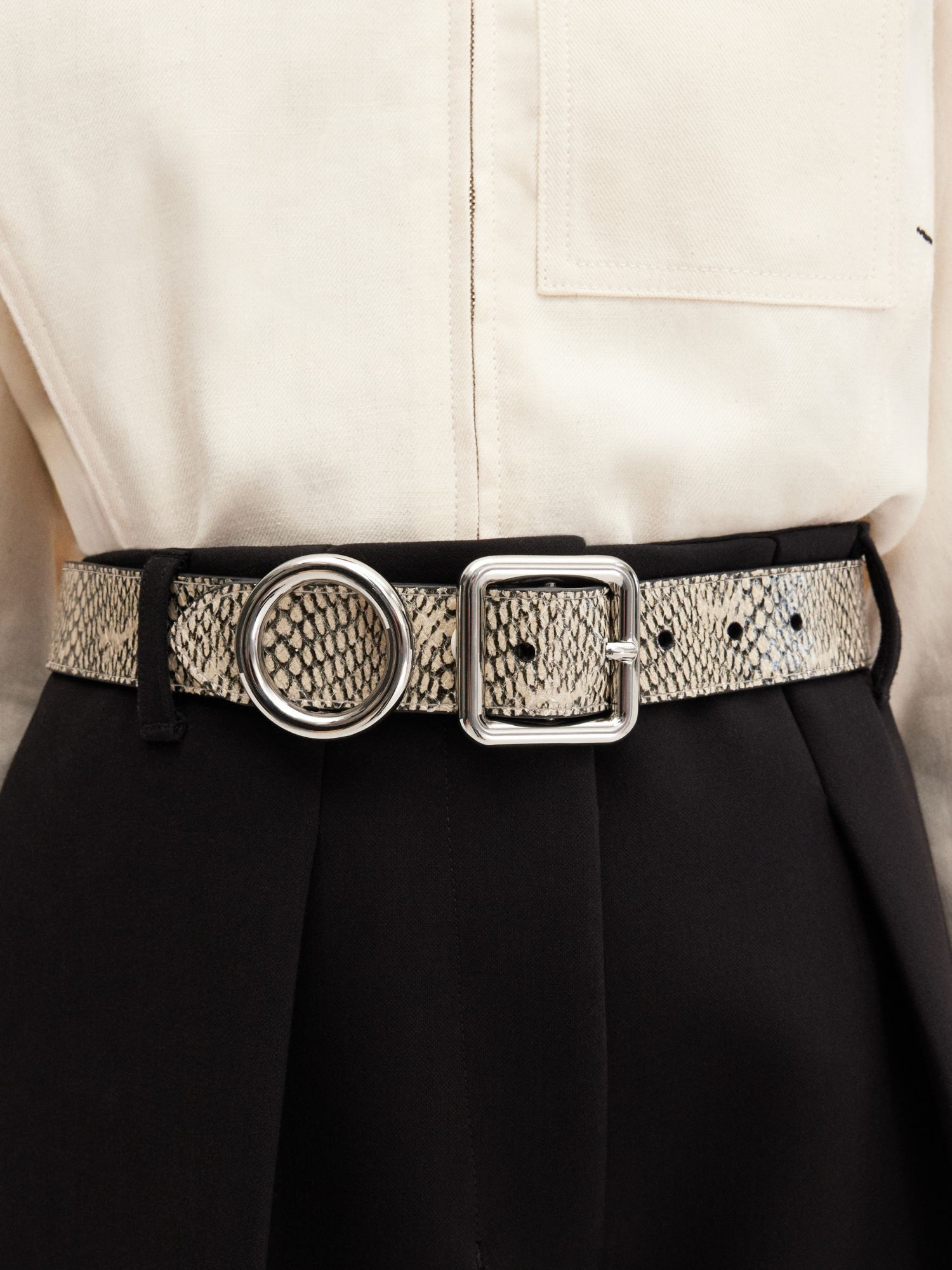 Jacquemus Square Circle Belt