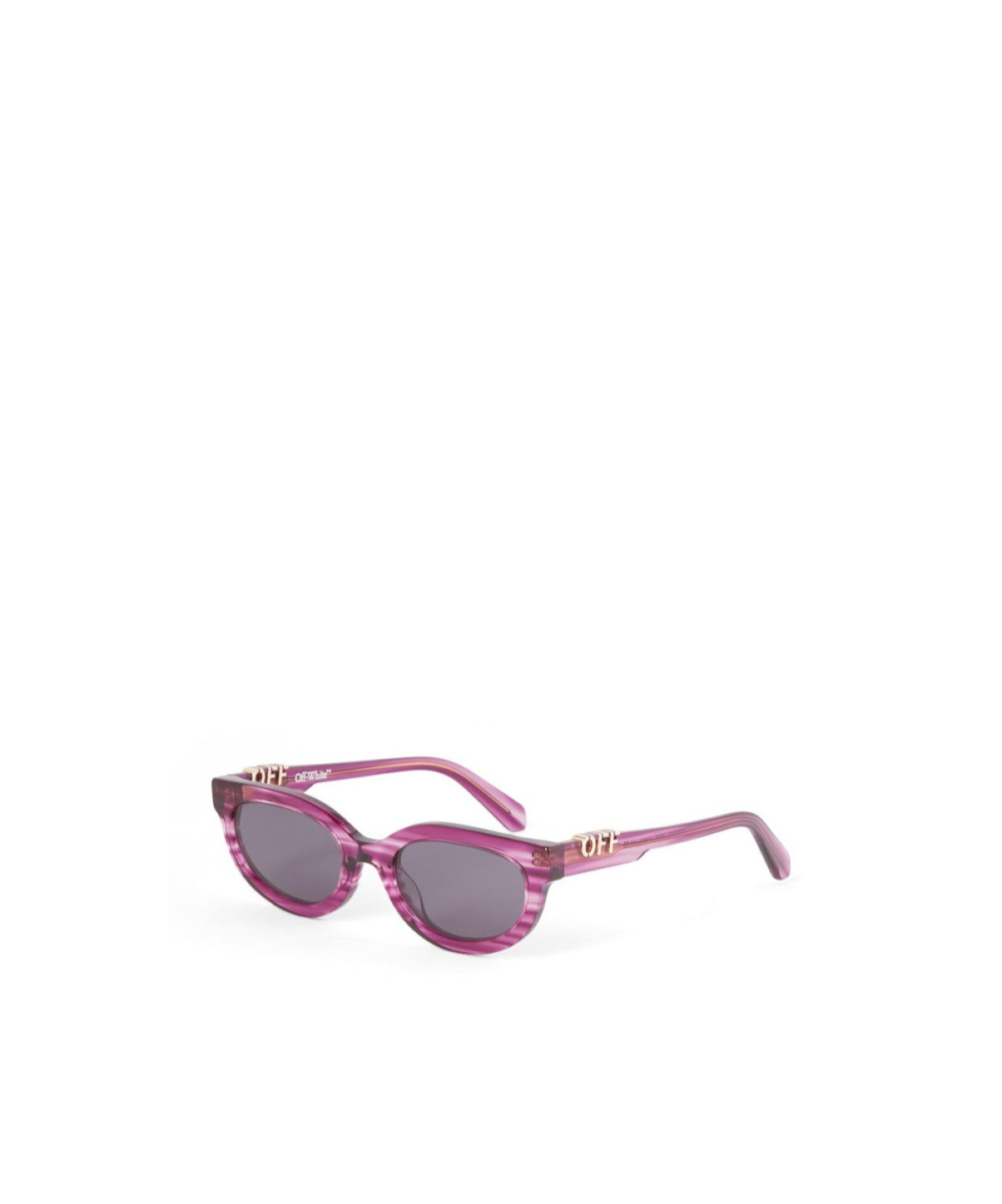 Off-white Cat Eye Sunglasses In Gray