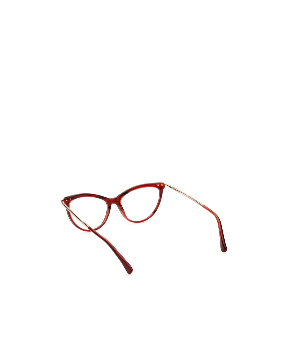Max Mara Logo Flat Mirror In Red