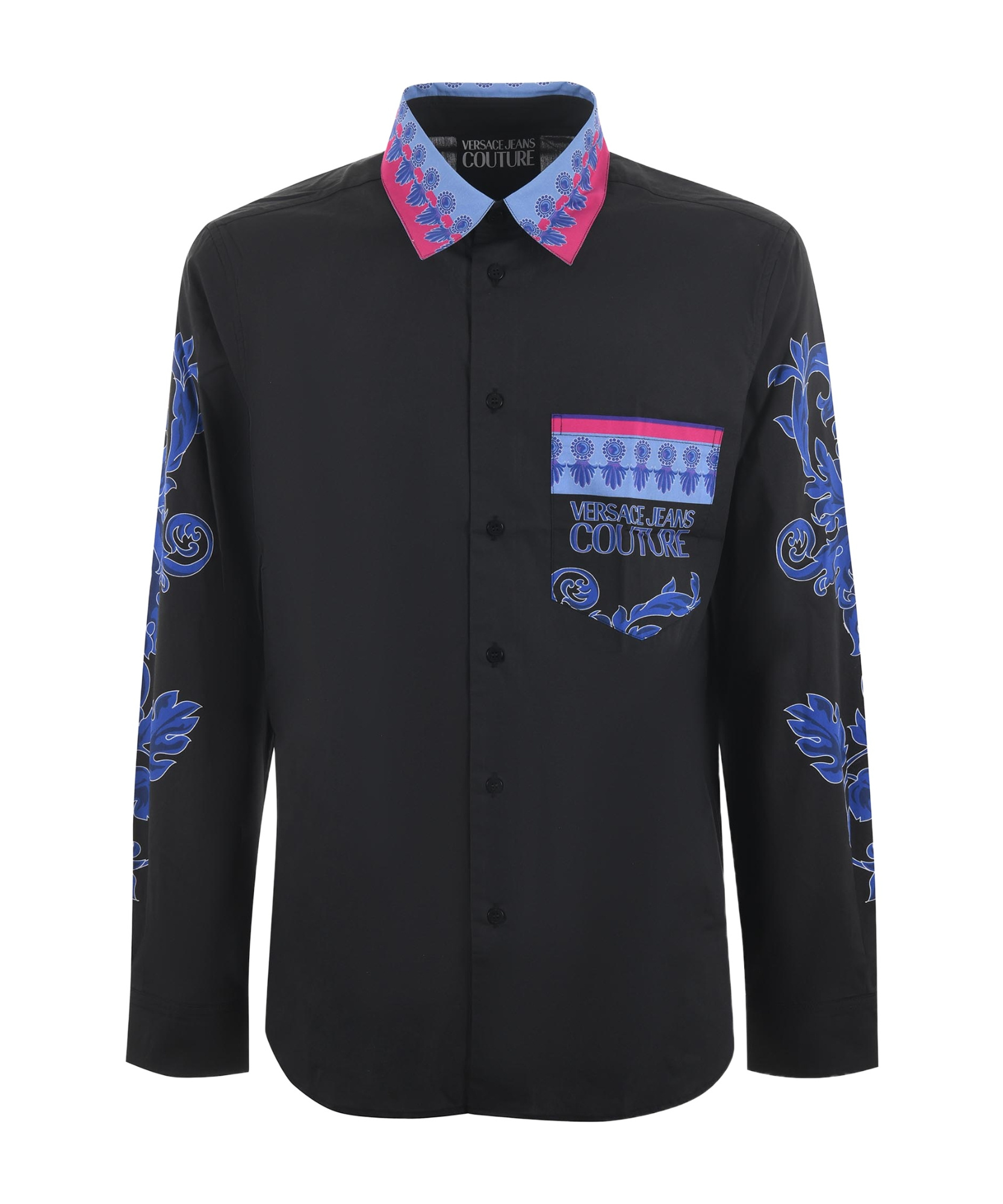 Versace Jeans Couture Shirt In Black