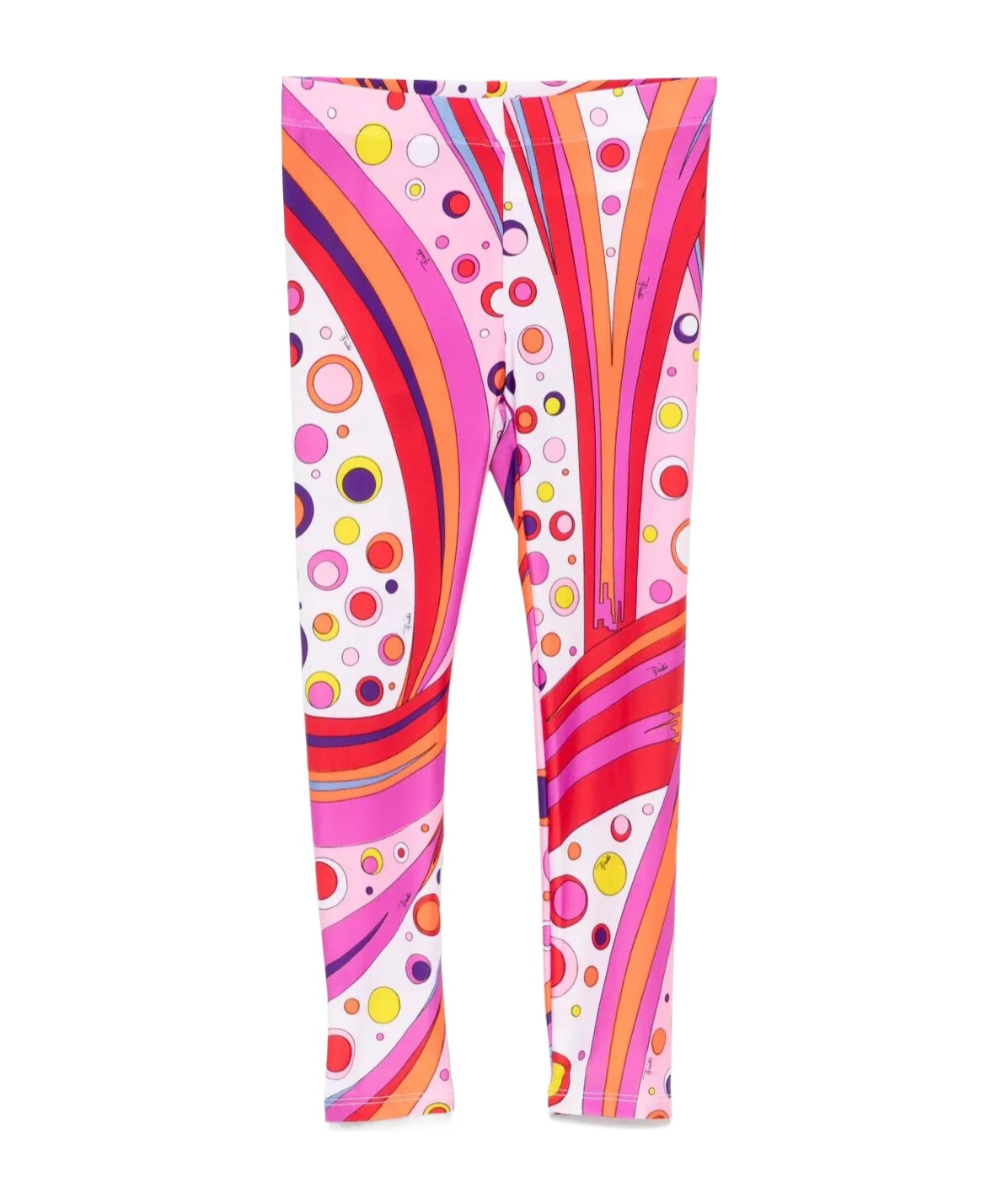 Pucci Printed Leggings In Pink