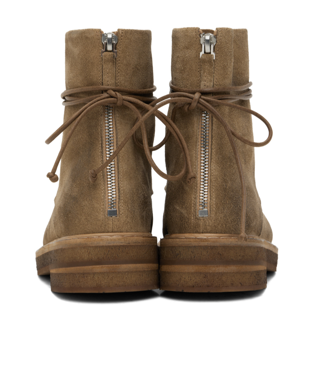Marsèll Parrucca Laced Short Boots In Brown
