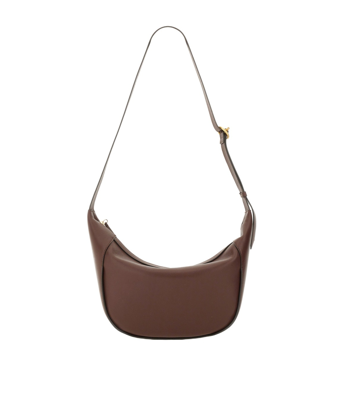 Wandler Maggie Logo Printed Shoulder Bag In Brown