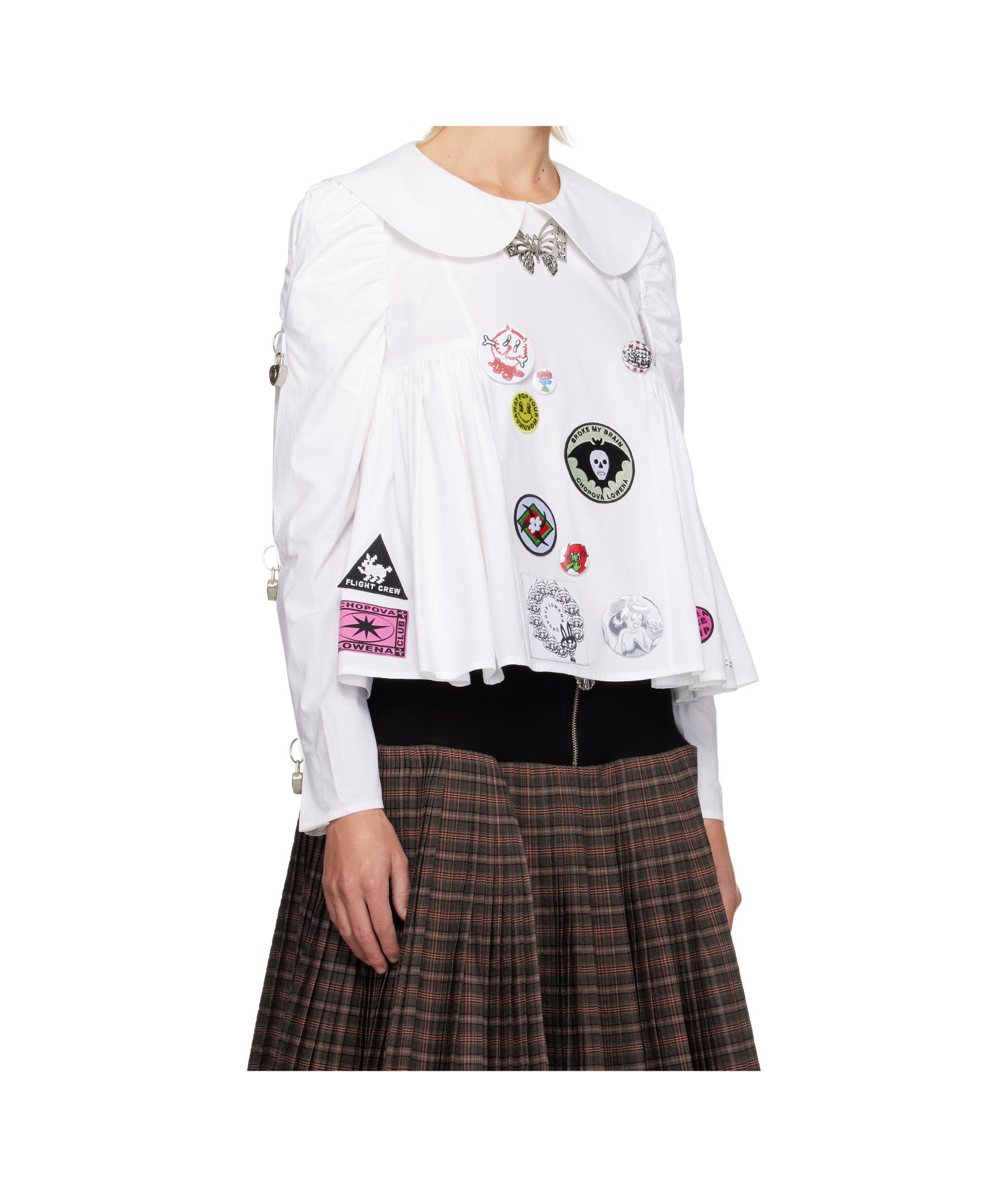 Chopova Lowena Alibi Blouse In White