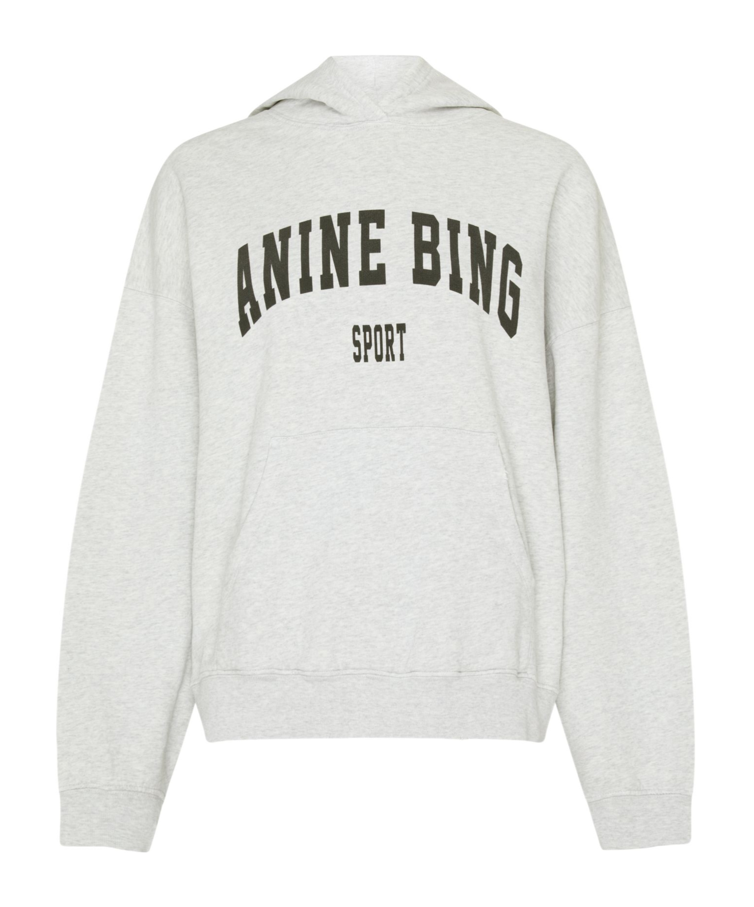 Shop Anine Bing Harvey Hooded Hoodie In White