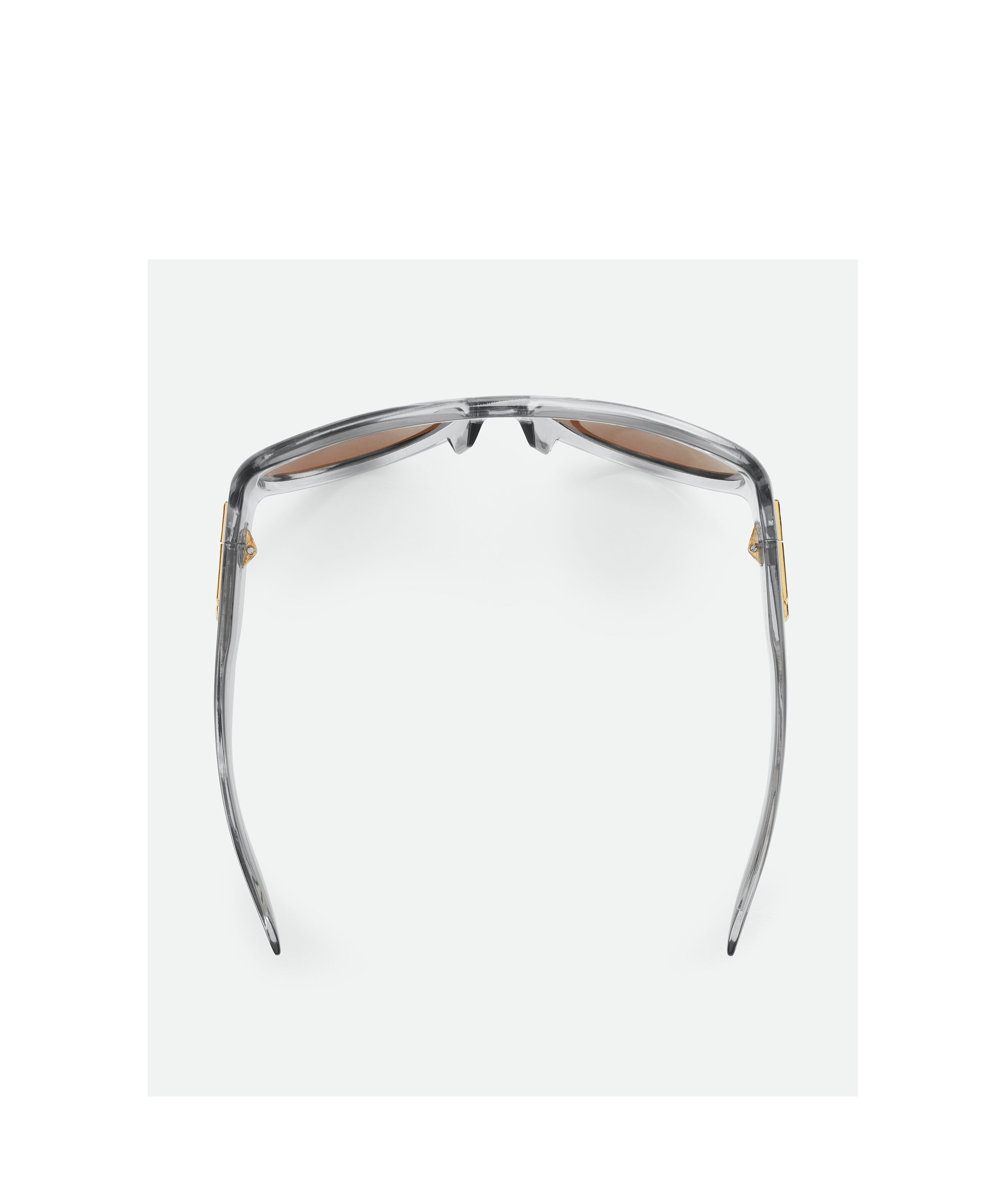 Bottega Veneta Eyewear Mask Frame Sunglasses In Brown
