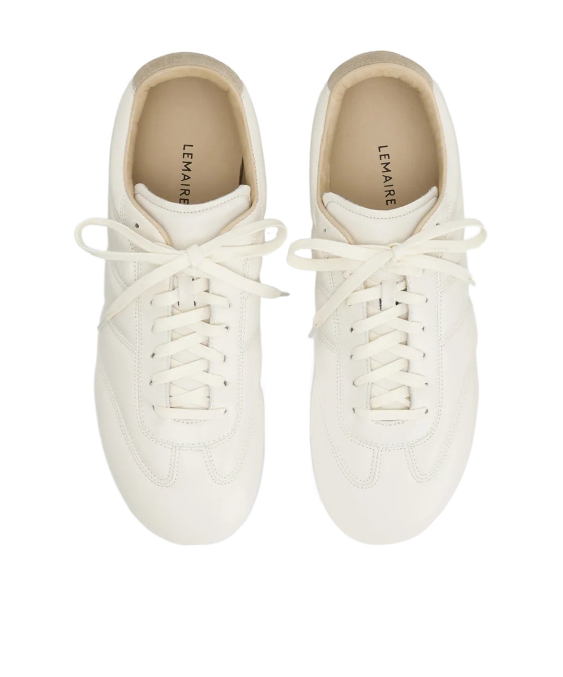 Lemaire Soft Runner Panelled Leather Sneakers In Multi