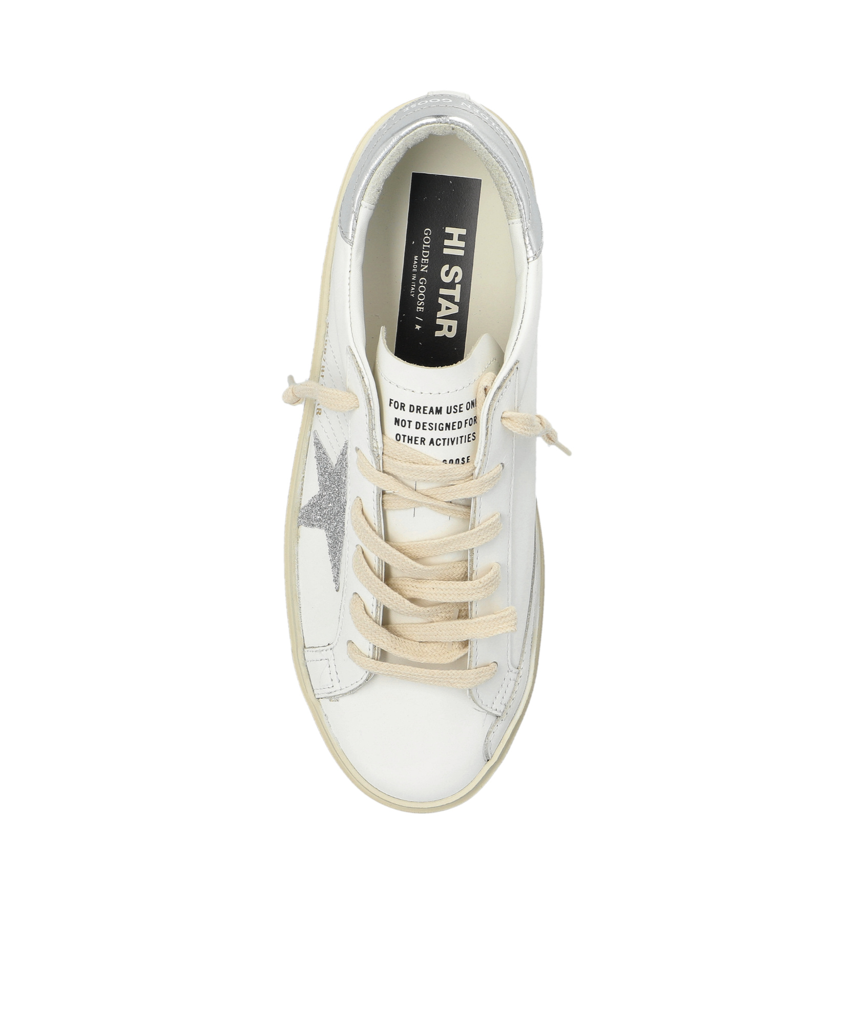 GOLDEN GOOSE GOLDEN GOOSE DELUXE BRAND HI STAR LOW-TOP SNEAKERS
