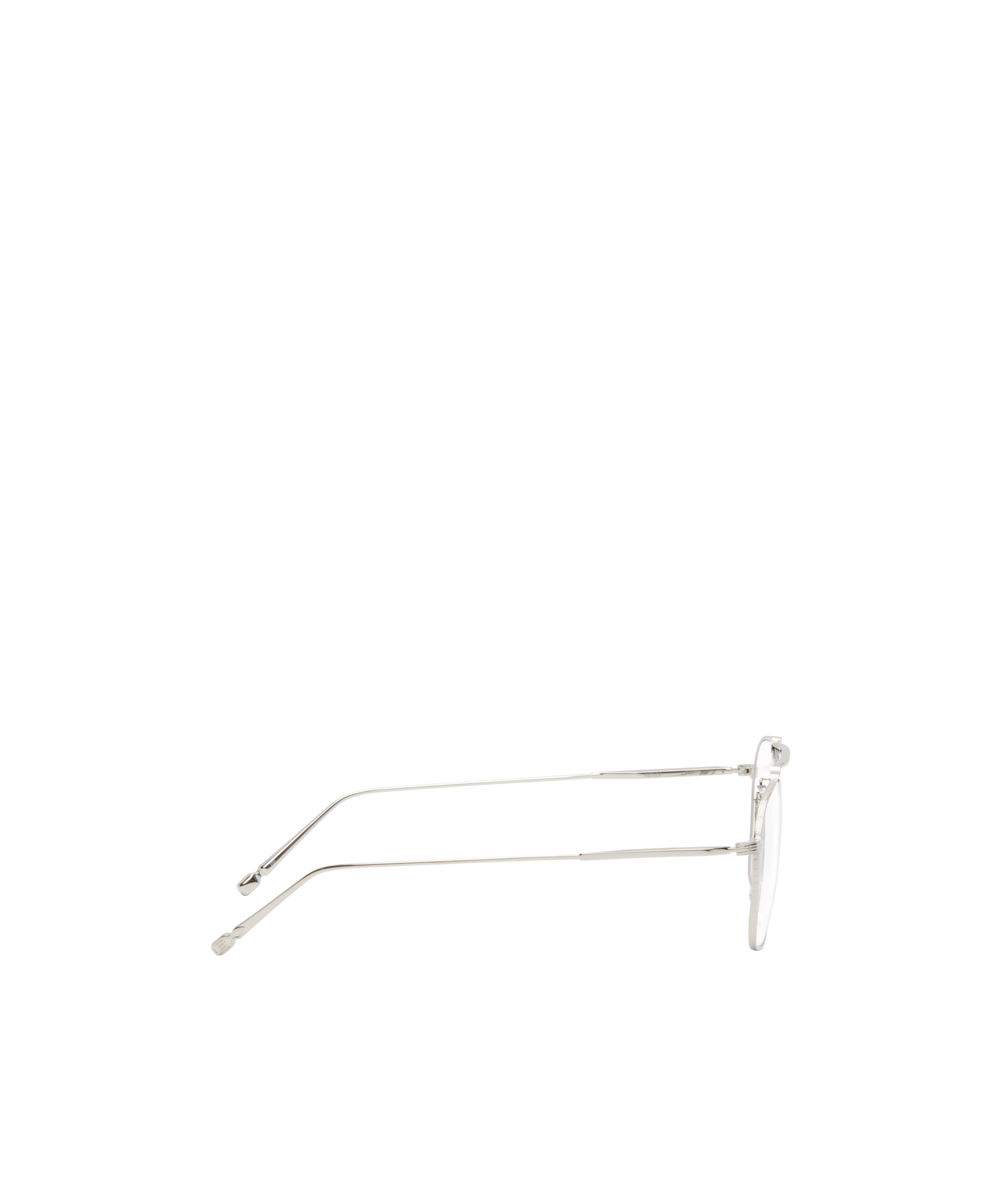 Matsuda Logo Plain Glasses In White