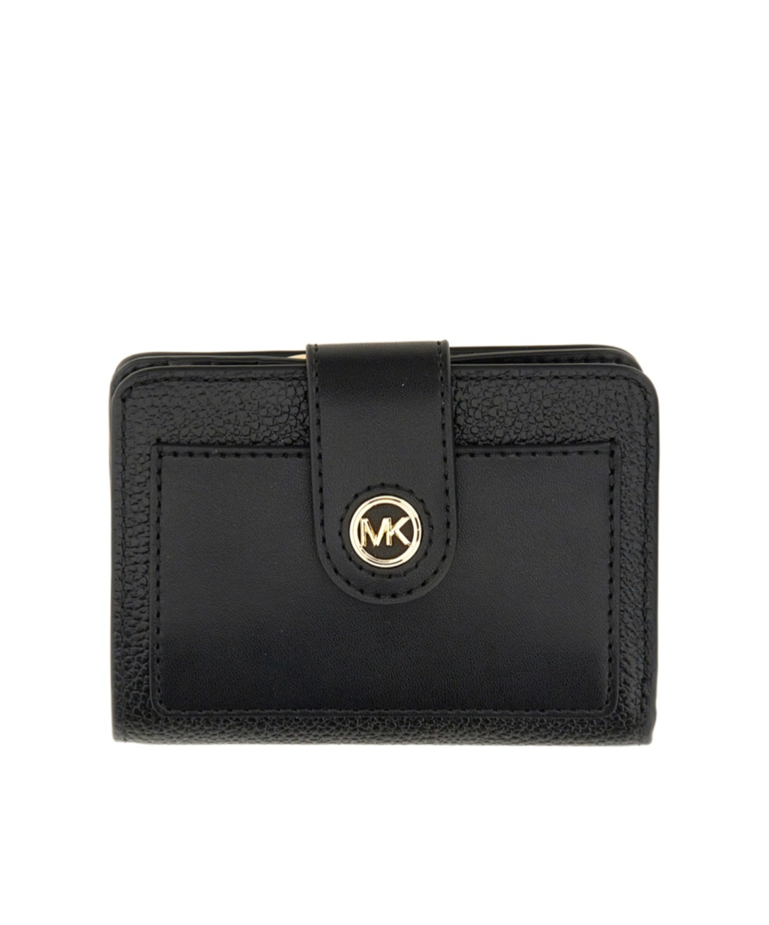 Michael Michael Kors Mk Charm Md Tab Pckt Bifold-tu Nd Michael By Michael Kors Female In Black