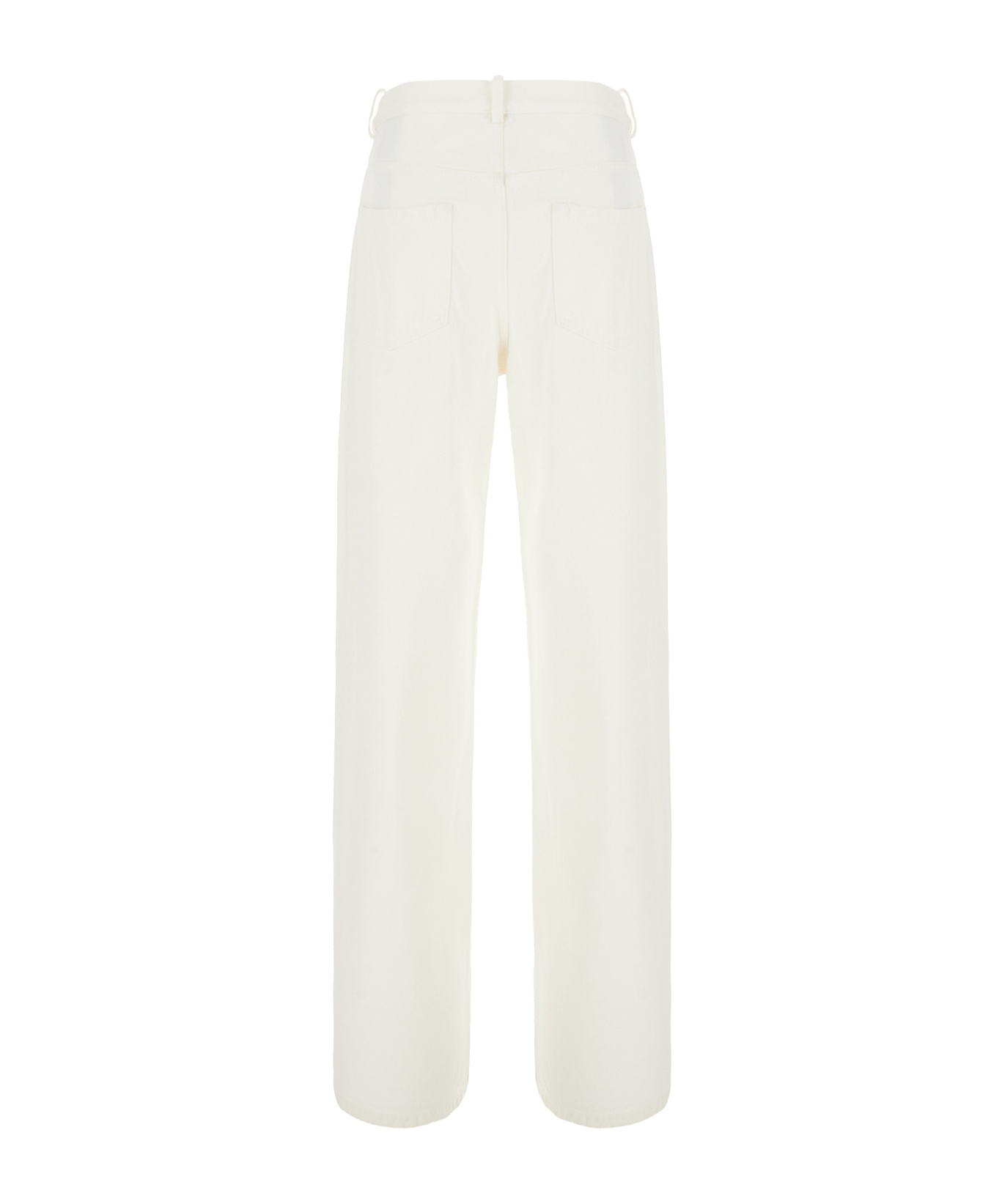 Ann Demeulemeester Denim Trousers With Belt Loops