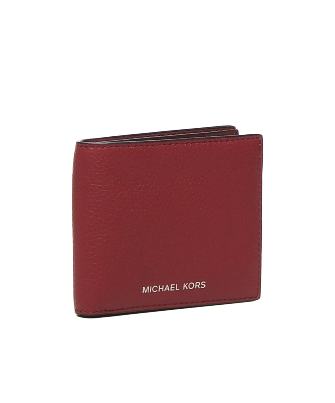 Michael Michael Kors Hudson Logo Bifold Wallet In Burgundy