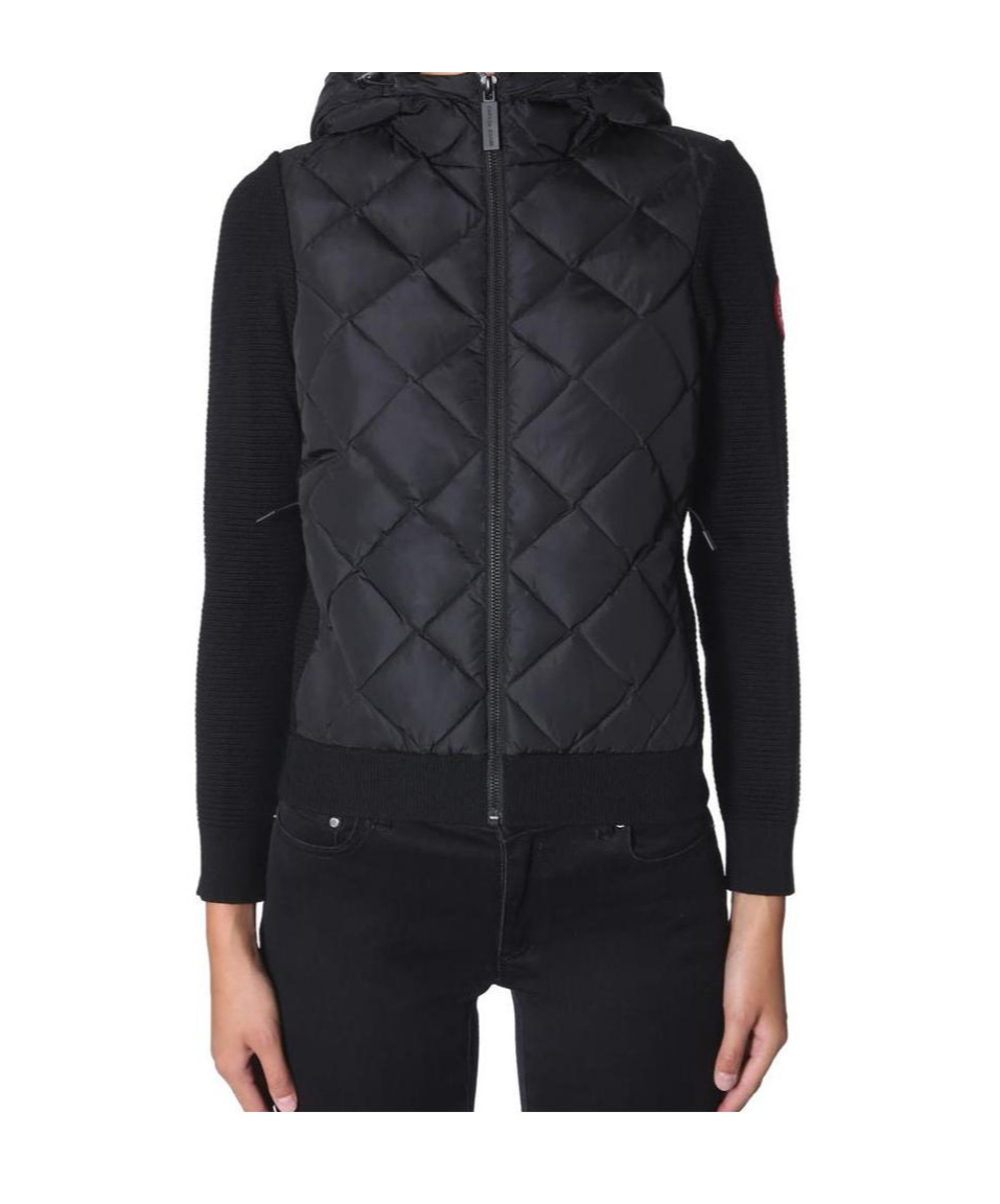 CANADA GOOSE RIBBED PANEL JACKET
