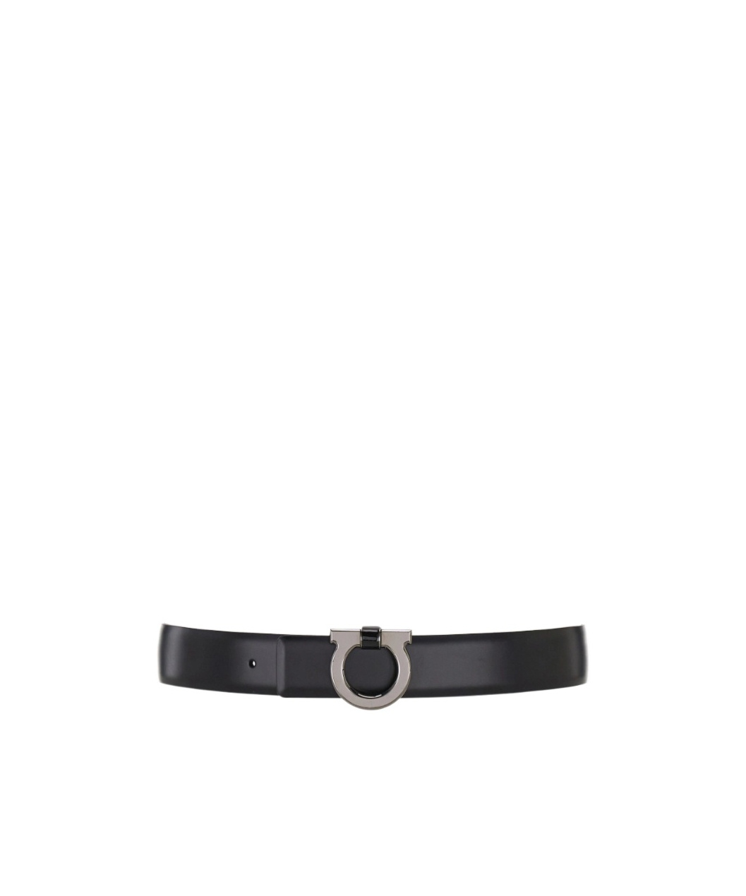 Ferragamo Reversible And Adjustable Belt In Black