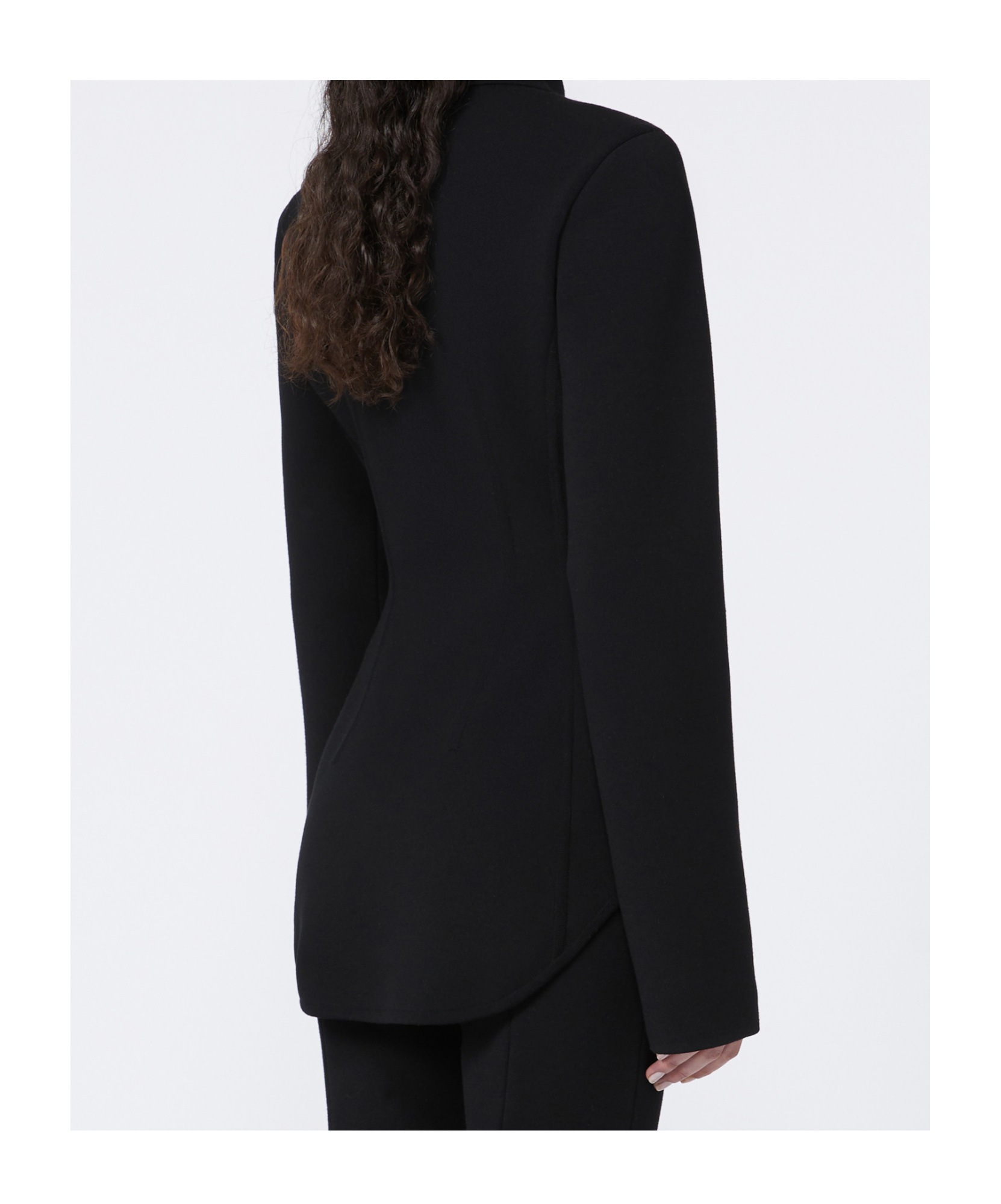 Sportmax Viscose Knit Shirt - Runway - Black In Black