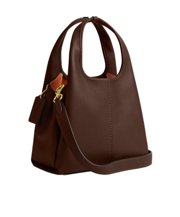 Coach Lana Shoulder Bag 23 In Brown