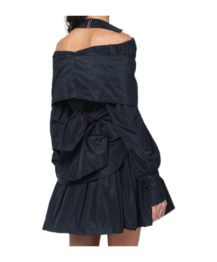 Shop Patou Wrap Blouse In Black