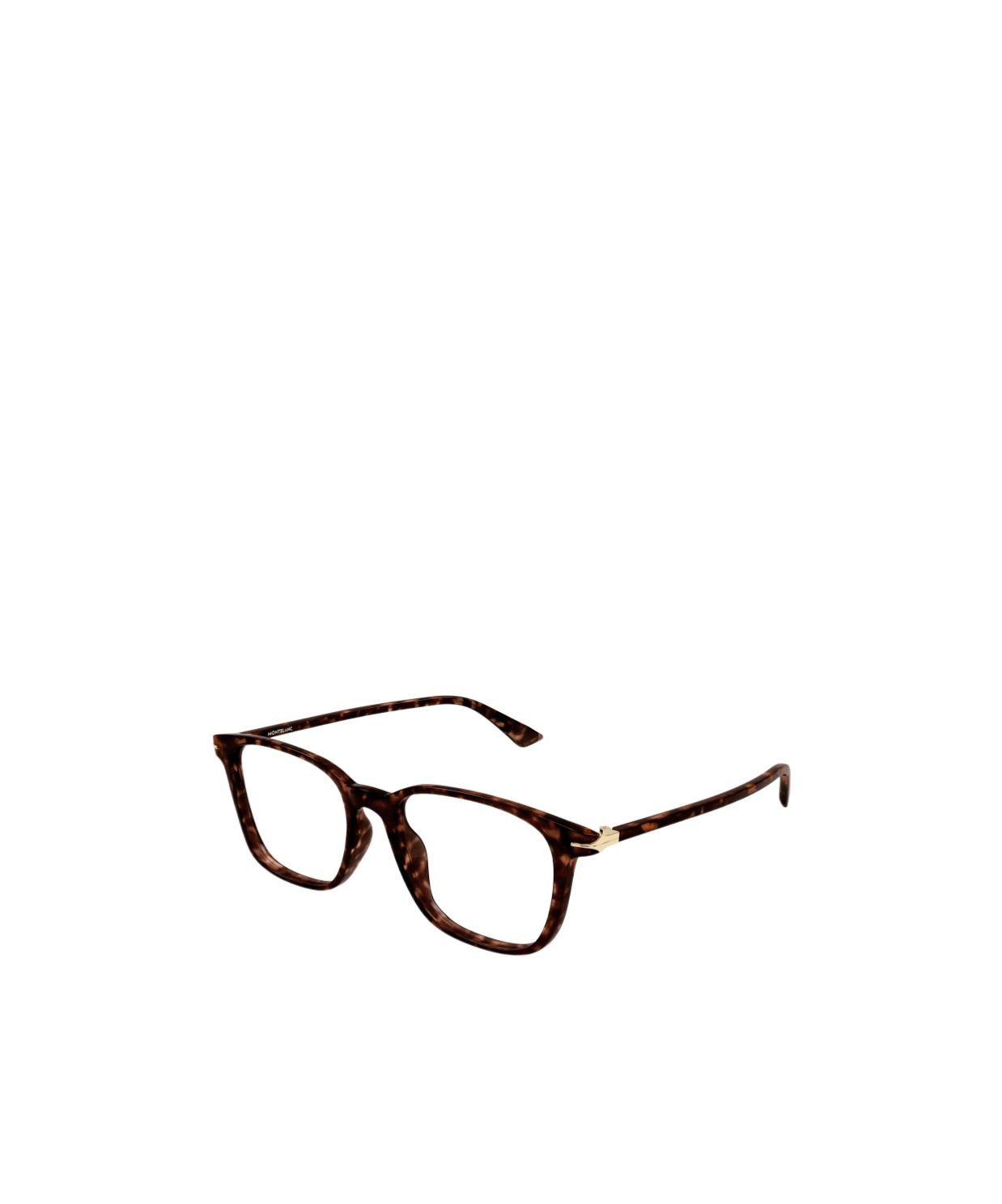 Montblanc Square-frame Glasses In Brown