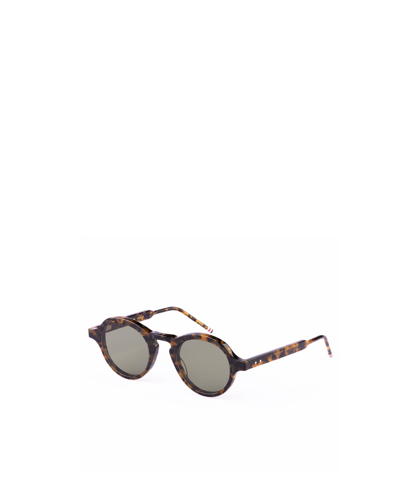 Thom Browne Round Frame Sunglasses In Nude