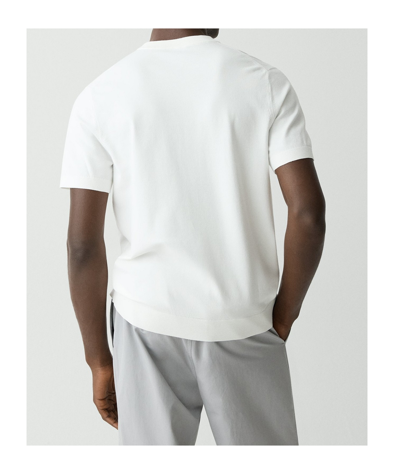 Theory Soris Tee In Light Bilen In White