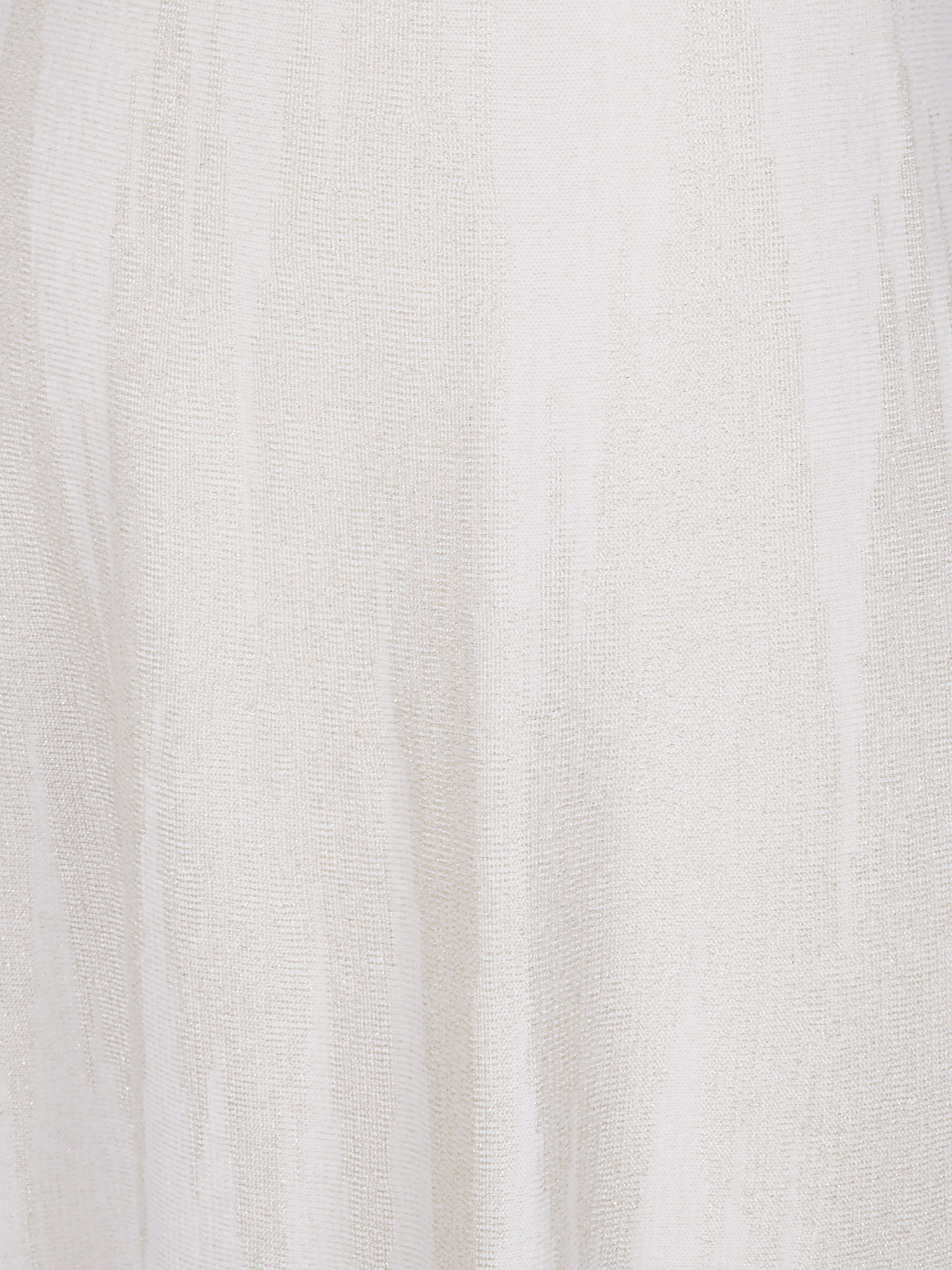 D Exterior D.exterior Chevron Lux Flared Skirt In White