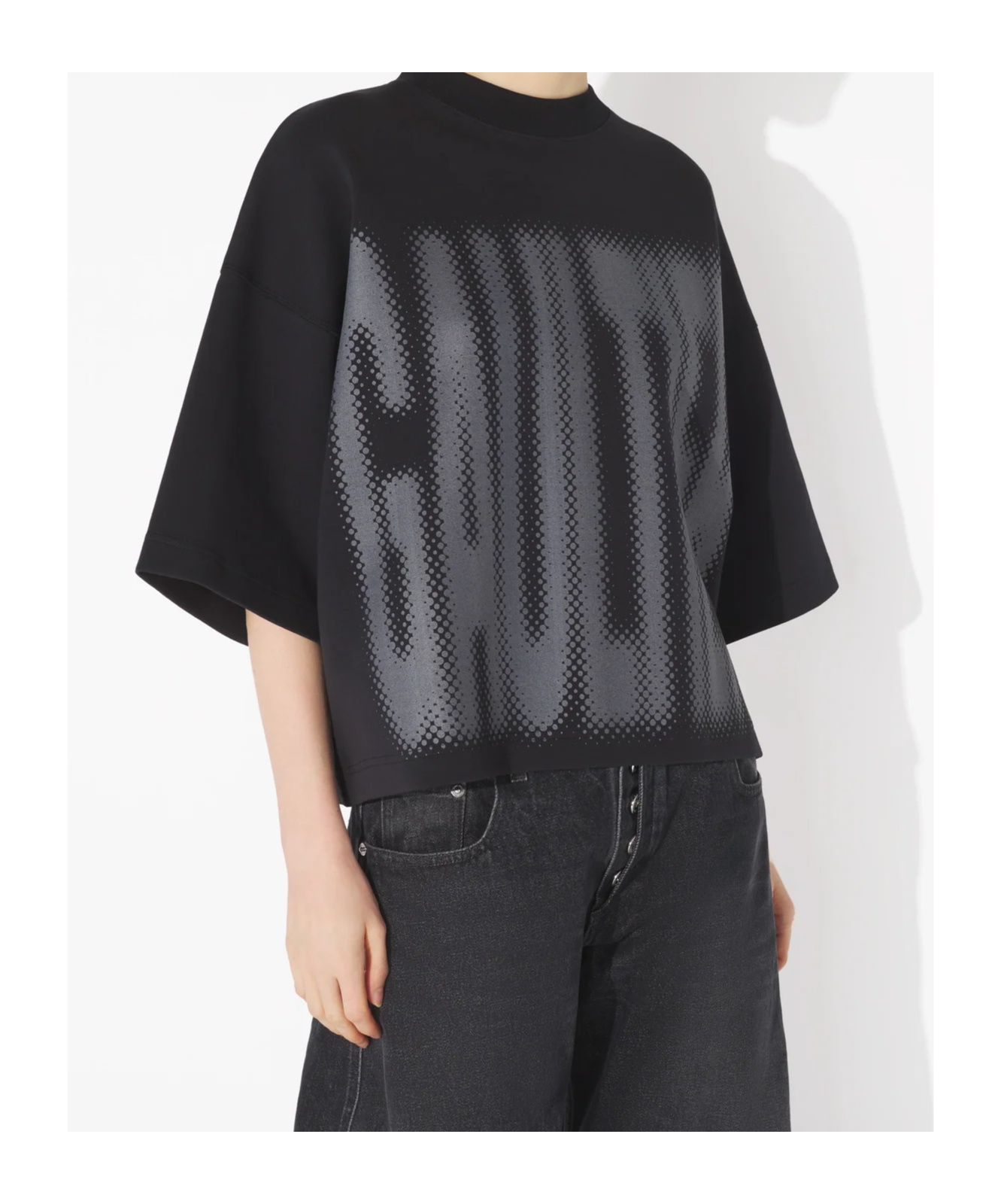 Jean Paul Gaultier Crew Neck T-shirt In Black