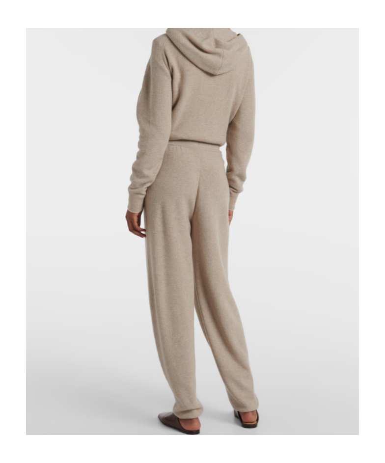 Loro Piana Varallo Cashmere Sweatpants In Neutral