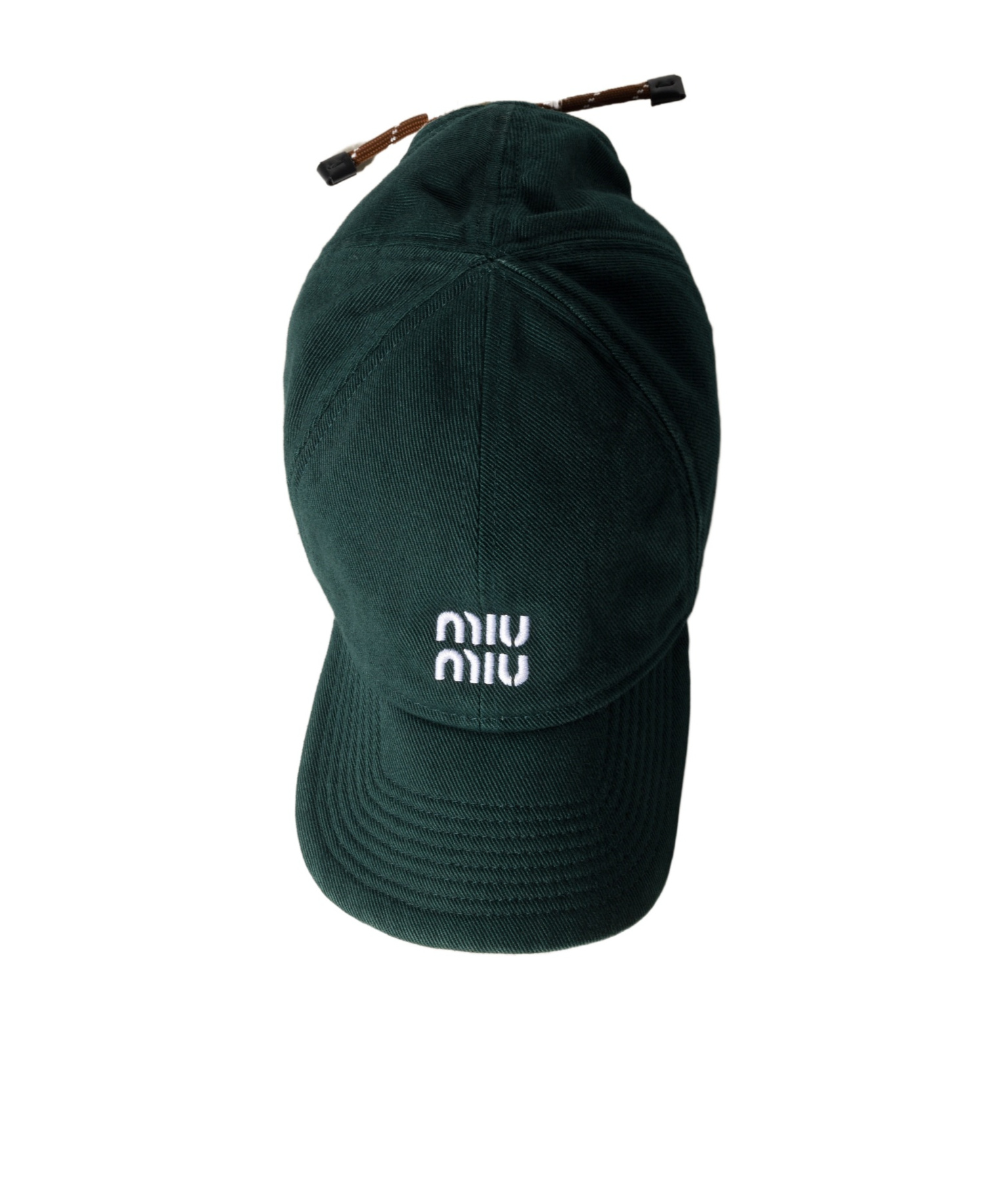 Miu Miu Denim Baseball Cap